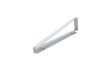 Système de montage solaire sur toit plat triangulaire en aluminium réglable, fabriqué sur mesure pour les projets photovoltaïques commerciaux sur toits.