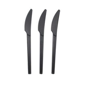 Nhà Máy Giá thấp 2023 New Arrival 6.5 "phân hủy sinh học PLA môi trường Bộ đồ ăn dao nĩa và muỗng thiết lập thay vì của nhựa - Product Image 6