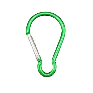 Aluminum Alloy <b>Bulb</b> Shaped Carabiner 20kg Load Multi Purpose Hook For Outdoor Camping Climbing Ropes - Product Image 2