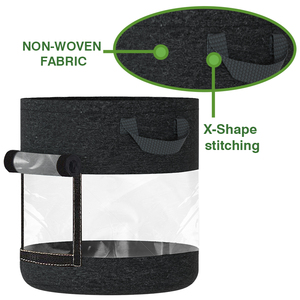 Sacs de culture en tissu Orientrise pour une croissance des plantes efficace dans l'espace Plantation en plein air Culture de champignons Jardinage Pots de conteneurs - Product Image 5