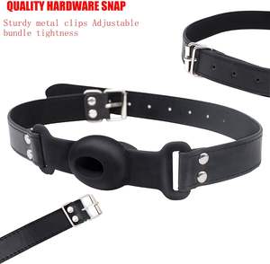 Esclave sexuel Silicone lèvres joint torique <span class=keywords><strong>bouche</strong></span> ouverte Gag fétiche oral Bdsm Bondage contraintes jouet érotique jouet sexuel pour Couples - Product Image 5