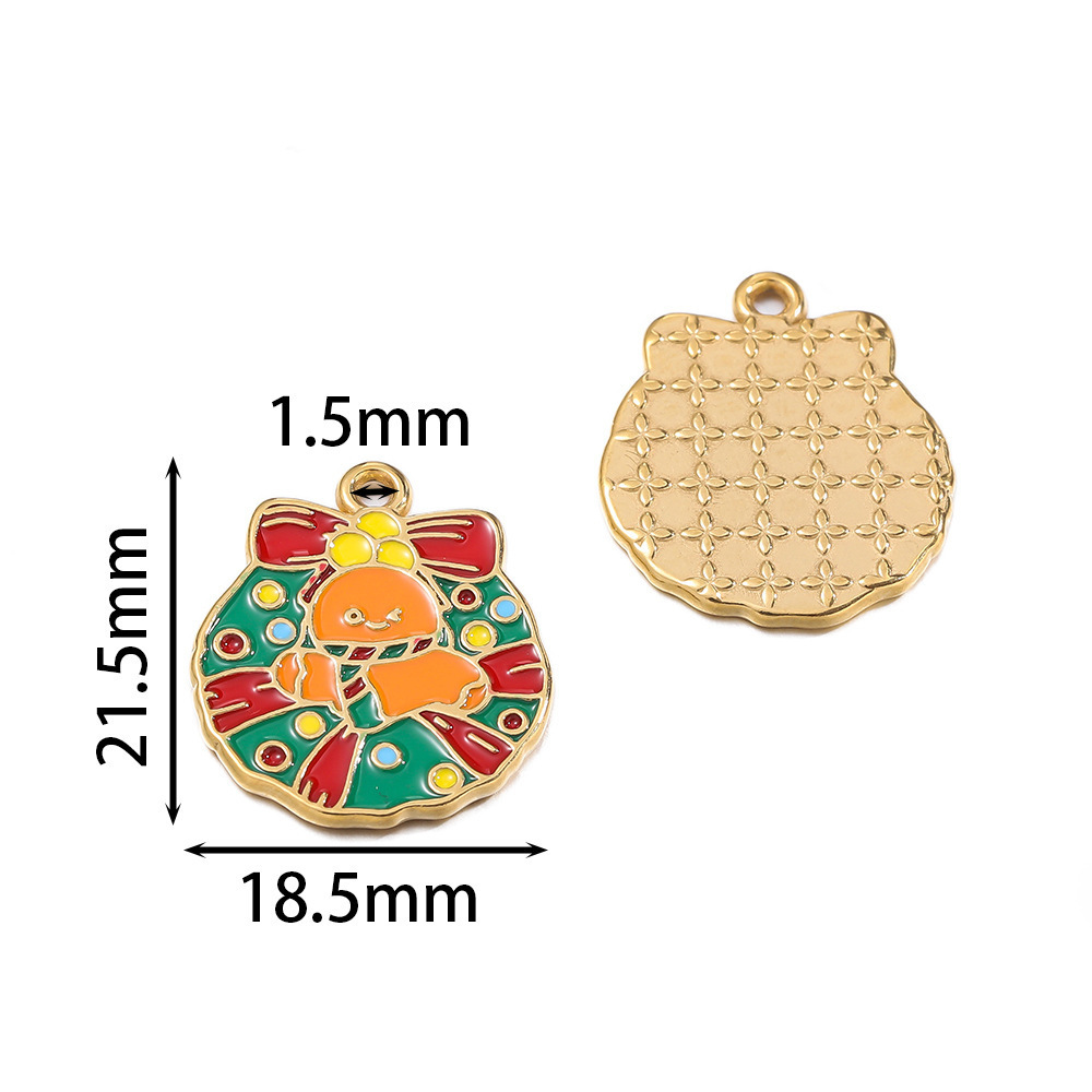 Pendentif de Noël Huile Coulée 2005