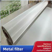 Jaring Saringan Anyaman Polos Persegi Baja Tahan Karat 304 Berkualitas Tinggi 10-500 Mesh 35 m Desain Tahan Air Tahan Aus Filter Logam