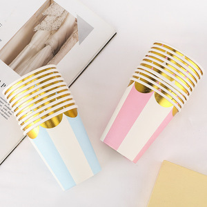 Vasos de Papel Desechables para Sandía al por Mayor, Vasos de Papel con Estampado en Caliente para Fiestas de Cumpleaños, Fabricantes de Vasos de Papel - Product Image 3