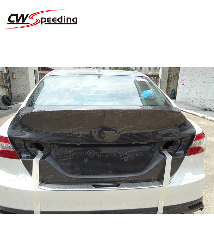 Задняя Крышка багажника из углеродного волокна для 2018 TOYOTA CAMRY BODY KIT