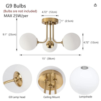 Lustre à bulles LED en fer noir et blanc de style nordique, E27, luminaire suspendu moderne pour la maison et le bureau