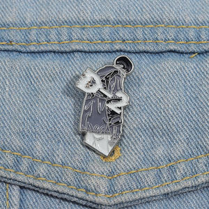 Pin <span class=keywords><strong>de</strong></span> Esmalte <span class=keywords><strong>de</strong></span> Música Popular al por Mayor, Insignia <span class=keywords><strong>de</strong></span> Grupo Musical Masculino, Pin <span class=keywords><strong>de</strong></span> Metal <span class=keywords><strong>de</strong></span> Hip Hop Coreano, Accesorio <span class=keywords><strong>de</strong></span> Regalo - Product Image 1