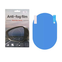 Espejo Retrovisor HD Ultrafino, 99% Transparente, Cristal Templado Grado PET AAA 2.5D/3D, Antilluvia, Antivaho, Impermeable