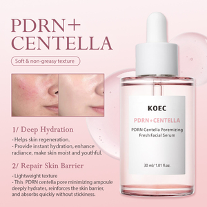 KOEC PDRN Centella Poremizing Fresh Serum Soothing Hydration for Oily Combination Skin Salmon DNA for Wrinkle Reduction - Product Image 5