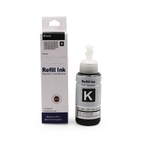 Tinta Supercolor 70ML/Botol Pewarna Tinta 664 672 Isi Ulang untuk Printer Epson Seri L390 L380 672 L310 L805 L360 L363 L365