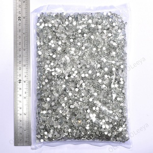 Oleeya - Oferta Especial: Cristales Planos de Diferentes Tamaños (SS3-SS20), 14400 Piezas, con Reverso Plateado, Sin Fijación en Caliente, para Decoración de Uñas y Manualidades - Product Image 3