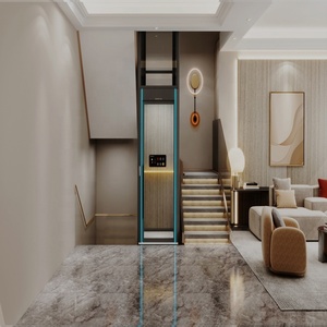 Ascensor de Lujo Personalizado para Edificios de Oficinas, Residenciales y Hogares, con Alto Rendimiento de Seguridad, Ascensor de Pasajeros, Ascensores Pequeños - Product Image 6