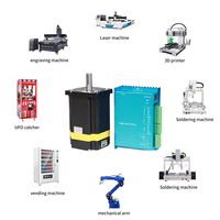 Kit Penggerak Motor Servo Hybrid Nema34 6A dengan Encoder 8.5Nm HM86D Loop Tertutup