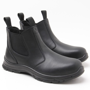 Chaussures de Sécurité en Cuir <span class=keywords><strong>SAIAN</strong></span> pour Hommes et Femmes, avec Embout en Acier, Anti-Statiques et Anti-Perforation, Bottes de Travail avec Semelle Intérieure en PU pour la Construction - Product Image 1