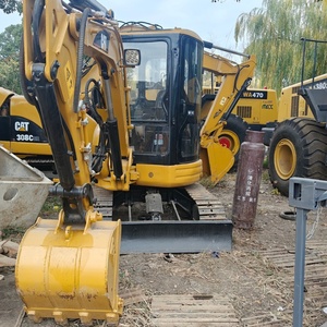 Excavatrice hydraulique sur chenilles Caterpillar CAT303ECR d'occasion de haute qualité, 3 tonnes, pour usage agricole et domestique - Product Image 3