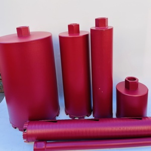 Khuyến mãi nóng: mũi khoan kim cương thép 220mm, lỗ khoan ren 1-1/4 inch, dùng cho đá cẩm thạch, bê tông cốt thép, kim loại, cắt, hàn - Product Image 6