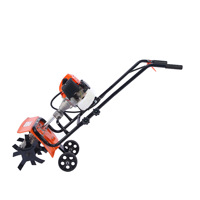 Machine à défricher le sol multifonctionnelle à essence, motoculteur rotatif, micro-motoculteur, outils agricoles, moteur 52cc