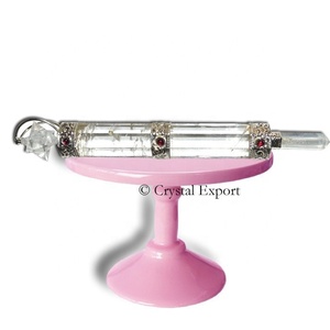 Baguettes d'énergie en cristal naturel faites à la main pour la guérison, 5-10 pouces - Product Image 1