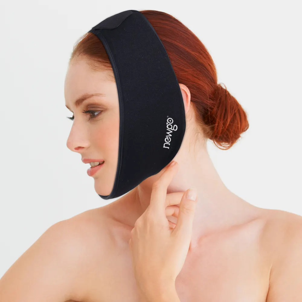 Pakcare – Pack de glace à mâchoire chaude et froide, pour tête, menton, front, emballage froid, compresses chaudes et froides