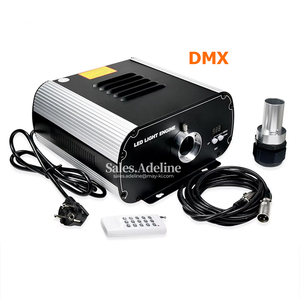 Motor de luz de fibra óptica LED de alta potencia de 80W Iluminación de fibra óptica RGBW para decoración del hogar - Product Image 1