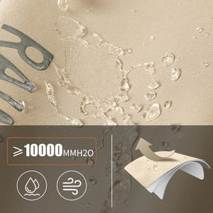 Vente chaude Imperméable Coupe-vent à capuche Longue tenue pour adulte Vêtement de cyclisme Tissu Oxford Imperméable pour le camping Tours Filles - Product Image 6