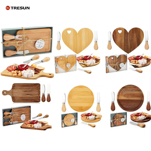 Planche à découper en acacia personnalisée avec logo, cadeau de Noël pour fête à domicile, mini planche à fromage et à pain, passe au lave-vaisselle, 2 cm d'épaisseur, boîte cadeau - Product Image 6