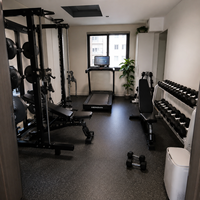MRD - Conjunto Completo de Equipos de Gimnasio Comerciales Profesionales de 30 m² para Entrenamiento de Fuerza y Cardio, Soluciones para Centros de Fitness