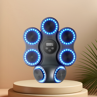 Cible de boxe murale intelligente en ABS multi-angles avec fonction musicale pour adultes et enfants