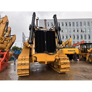 Topadora de cadenas Caterpillar D10N, maquinaria de movimiento de tierras con motor, color amarillo, para construcción en roca - Product Image 3