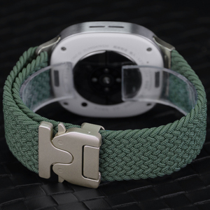 バックル弾性編組ナイロンループサムスン時計用ギャラクシーウォッチ用バンド8 40mm 44mm 8クラシック46mm - Product Image 2