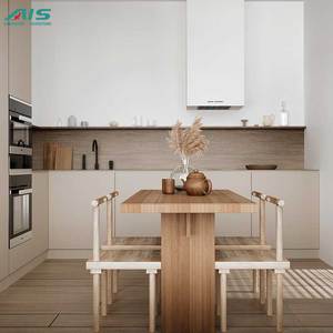 Meubles de cuisine modulaires de haute qualité, format compact, conformes aux normes australiennes, finition laquée <span class=keywords><strong>MDF</strong></span> effet marbre, design moderne pour - Product Image 3