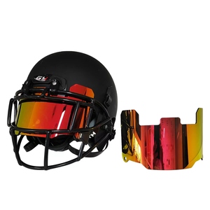 Visera de fútbol personalizada Revo para casco de fútbol visera de fútbol americano con clips - Product Image 2