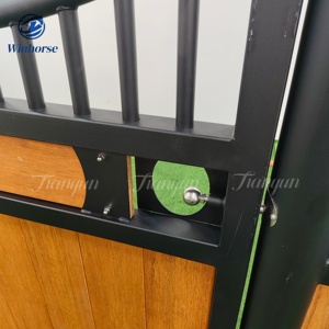 Heißer Verkauf in Deutschland Europäisches Design Vorgefertigte Pferdes tall platten Bambus füllung Elegante Pferdes tall fronten für Scheunen - Product Image 3