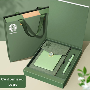 Máy tính xách tay Nhật Ký với bút và hộp và USB Mug Set Hộp Quà Tặng Flask văn phòng phẩm Bộ quà tặng - Product Image 3
