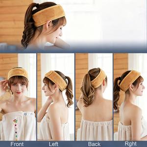 Custom Name Adjustable Fashion Microfiber Spa <b>Headband</b> for Women <b>Bridesmaid</b> Proposal Gifts - Product Image 5
