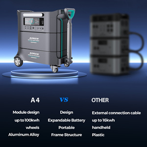 4kw 4000W 4096Wh Industrial Portable Power Station Eu Warehouse <b>Generator</b> <b>Solar</b> H1003 4kw 4000W 4096Wh Industrial Portabl - Product Image 5