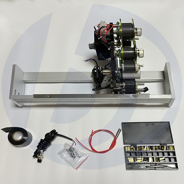 Industrial Batch Expiry Date Coder Hp241 Automatic Serial Number Hot Stamping Machine