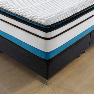 Ice silk fabric sweet dreams 100% natural bamboo latex foam mattress - Product Image 2
