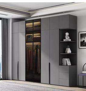 Armadio a <span class=keywords><strong>Specchio</strong></span> Personalizzato Direttamente dalla Fabbrica, Guardaroba in Legno con Porte Scorrevoli a <span class=keywords><strong>Specchio</strong></span> per Fornitori di Mobili - Product Image 3