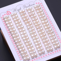 Perles d'eau douce naturelles perles blanches 2.5-14mm perles bouton lustre pour la fabrication de bijoux