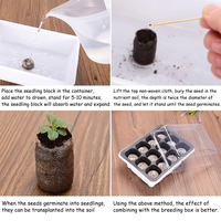 Échantillon Gratuit : Disques de Fibre de Coco de 3 cm, Pellets de Tourbe de Coco pour Plantation, Blocs de Cocopeat de Haute Qualité