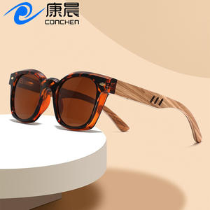 Gafas de sol cuadradas de montura gruesa para hombre, protección UV400, montura de PC, lentes TAC, origen Wenzhou, para conducir. - Product Image 3