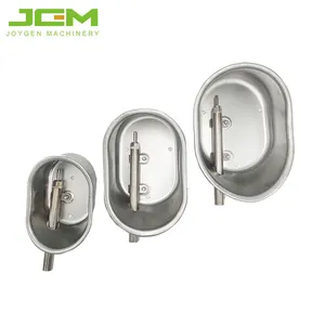 Stainless steel 304 material 1.0 mm thickness Drink-O-Mat 19*27*11cm 788g bowl with pipes and nipples