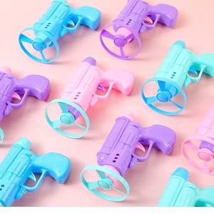 Jouet pistolet soucoupe volante pour enfants, jeu en plein air, matériau ABS, pistolet à toupie, 5 à 7 ans, cadeau unisexe - Product Image 1