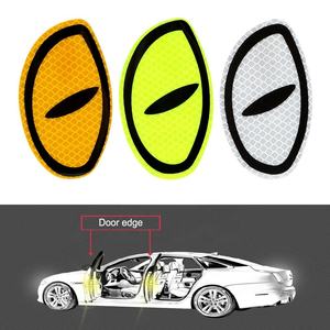 Autocollant réfléchissant mignon pour voiture, casque, moto, autocollant d'avertissement réfléchissant, brille dans le noir - Product Image 2