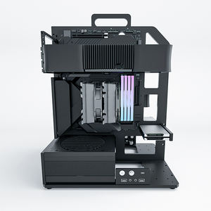 Socooler SOC-F élégant boîtier <span class=keywords><strong>PC</strong></span> de jeu nouveau Design ATX Aerometal avec support en aluminium utilisé <span class=keywords><strong>tour</strong></span> <span class=keywords><strong>d</strong></span>'ordinateur de jeu élégante - Product Image 3