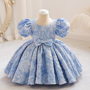 <span class=keywords><strong>Vestito</strong></span> <span class=keywords><strong>da</strong></span> Principessa con Gonna a Palloncino per il Primo Compleanno della <span class=keywords><strong>Bambina</strong></span>, Abito Estivo Stampato per Neonati e Bambini Piccoli, Delicato sulla Pelle - Product Image 2