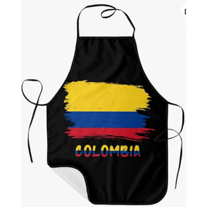 Delantal Personalizado con Bandera de México, Haití, Estados Unidos y Suecia, Delantal de Cocina de Poliéster para Animar en la Copa Mundial de Fútbol 2026 - Product Image 3