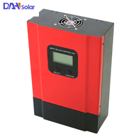 Controlador de Carga Solar MPPT para RV y Hogar, 12V 24V 36V 48V 20A~60A, Regulador de Carga de Batería Solar con Pantalla LCD Retroiluminada