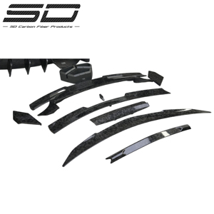 Aileron de coffre SD pour Lamborghini Urus, style Msy, kit carrosserie Gen 3, fibre de carbone forgée, directement de l'usine, haute performance - Product Image 2